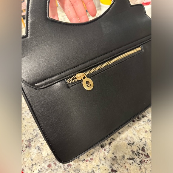 Valentino Orlandi Vegan Leather Quilted Crossbody Bag - Picture 8 of 16